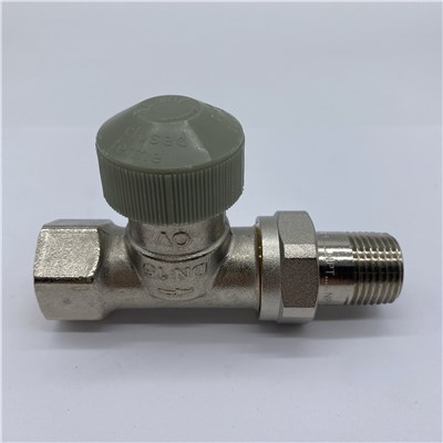 RV4 075-in Straight Radiator Valve