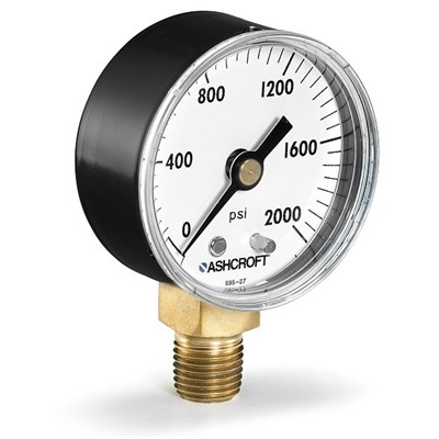 35W1005H 02L 160PSI Ashcroft Gauge